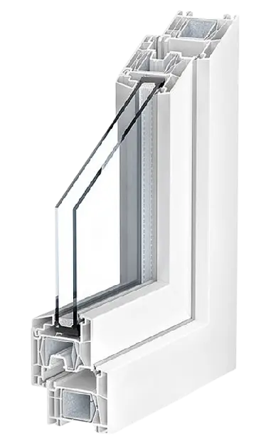 Kömmerling 70 AD okna PVC