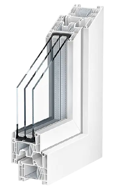 Kömmerling 76 MD okna PVC